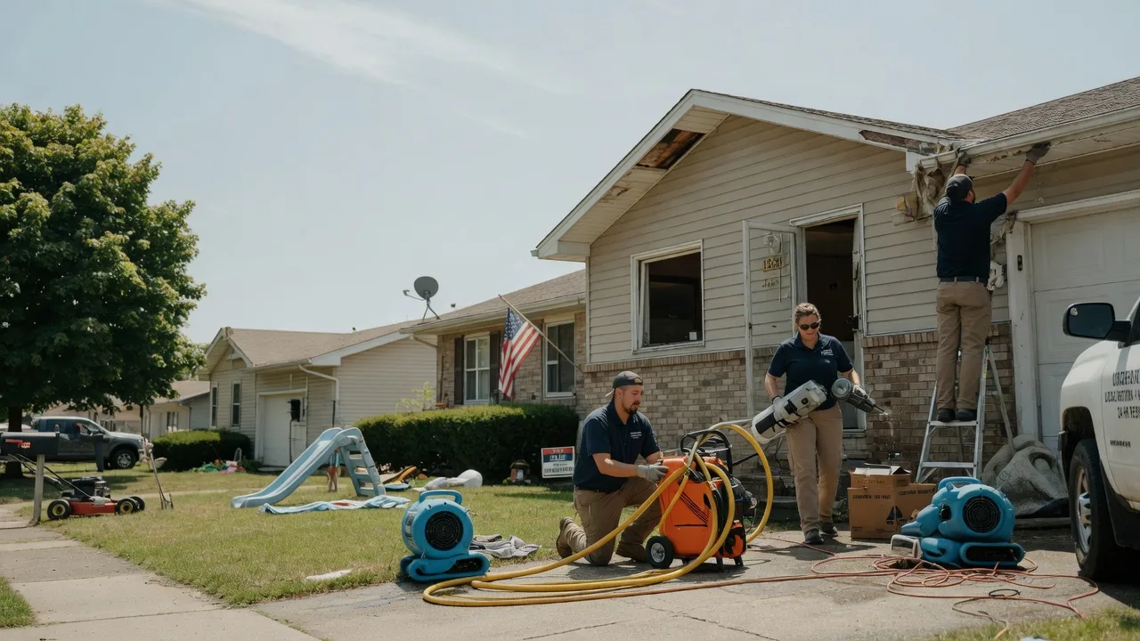 Water Damage Restoration in Unionville, IN near me
